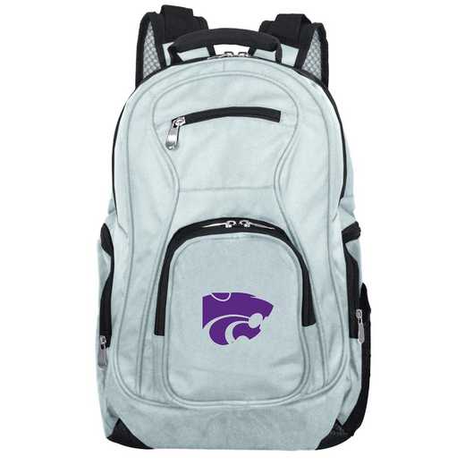 CLKSL704-GRAY: NCAA Kansas State Wildcats Backpack Laptop